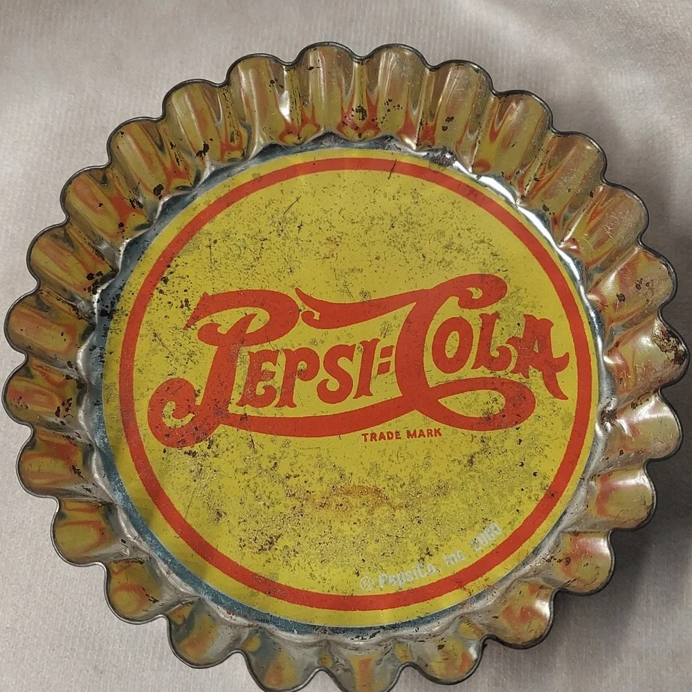 Vintage 2000 Pepsi Cola Coaster Set Retro Soda Pop Barware 4